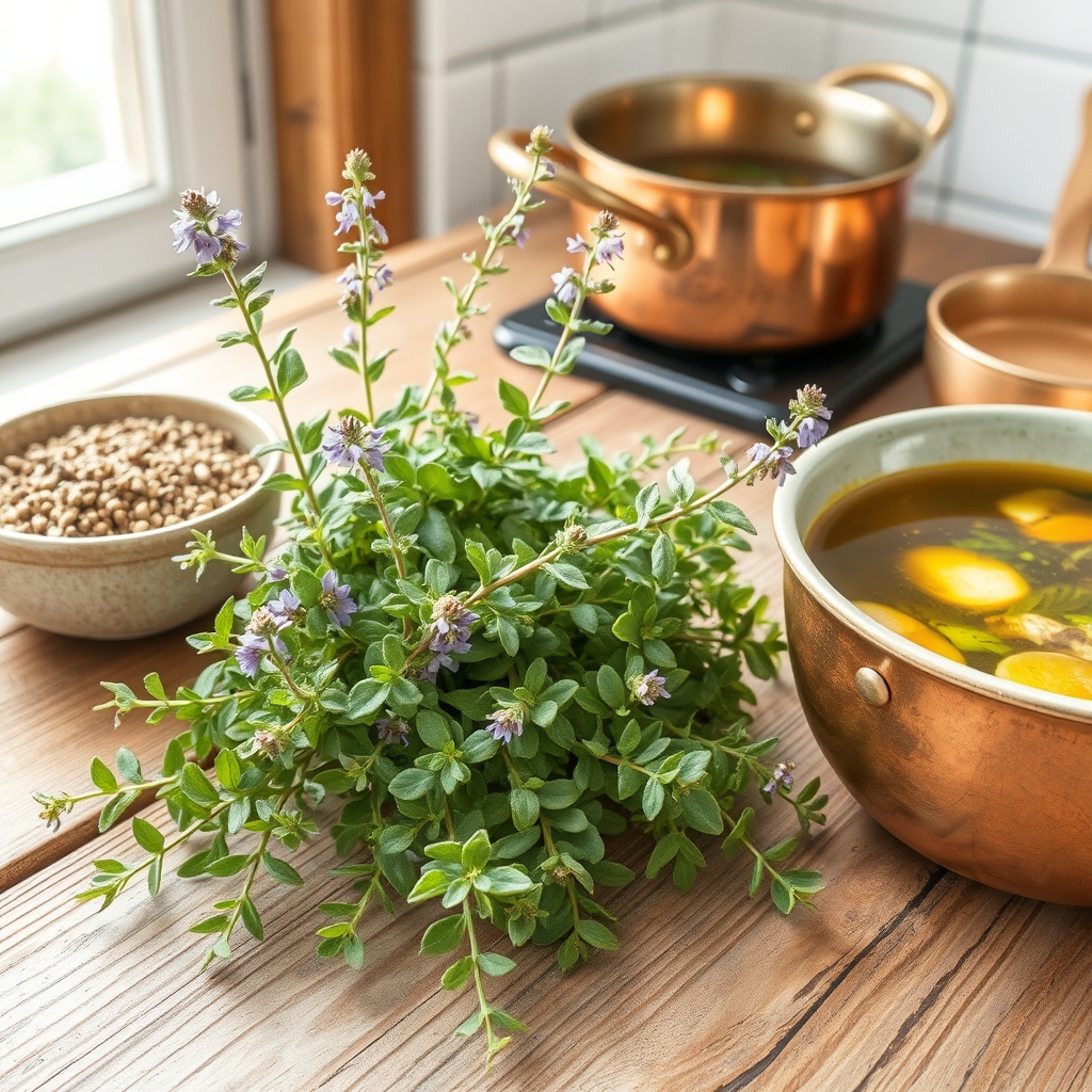 Orégano (Origanum vulgare) en la mesa de otoño: tradición y sabor
